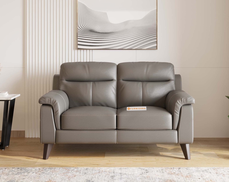Casto Leather 2 Seater Sofa