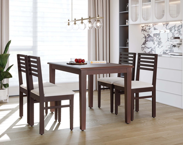 Rivo 4 Seater Dining Table Set