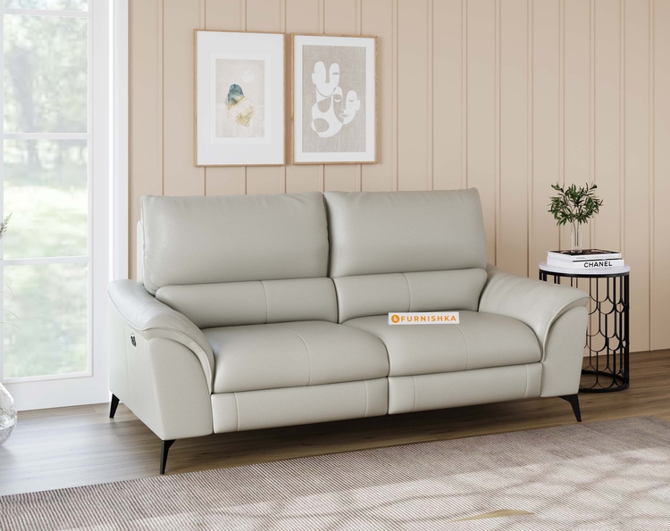 Valen Leather 3 Seater Recliner Sofa