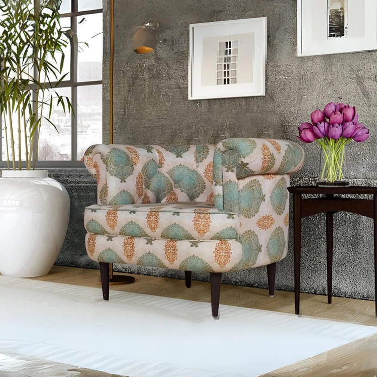 Bardot Premium Suede Lounge Chair