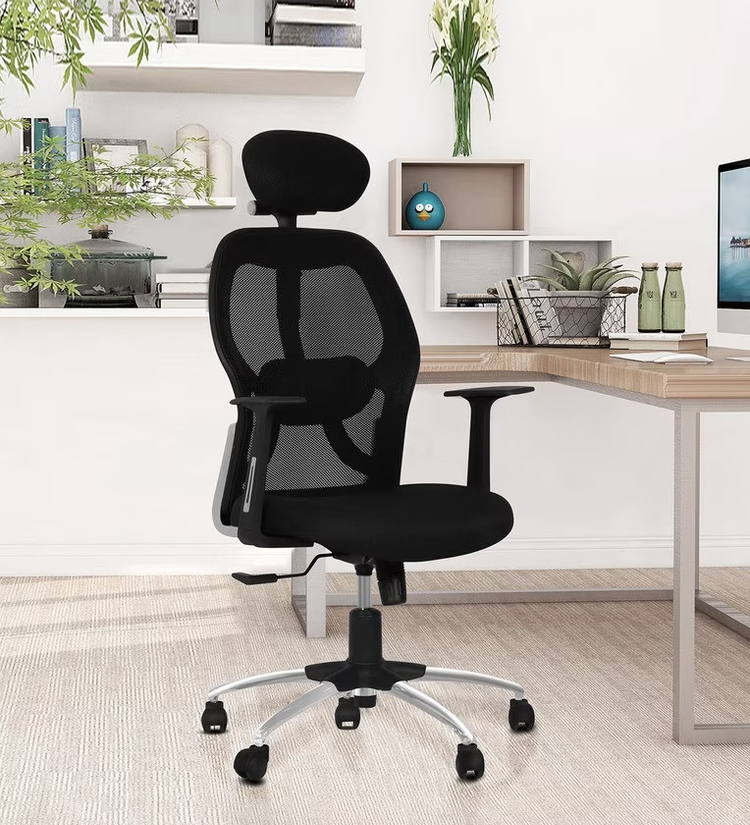 Vesper High Back office Chair In Black Color