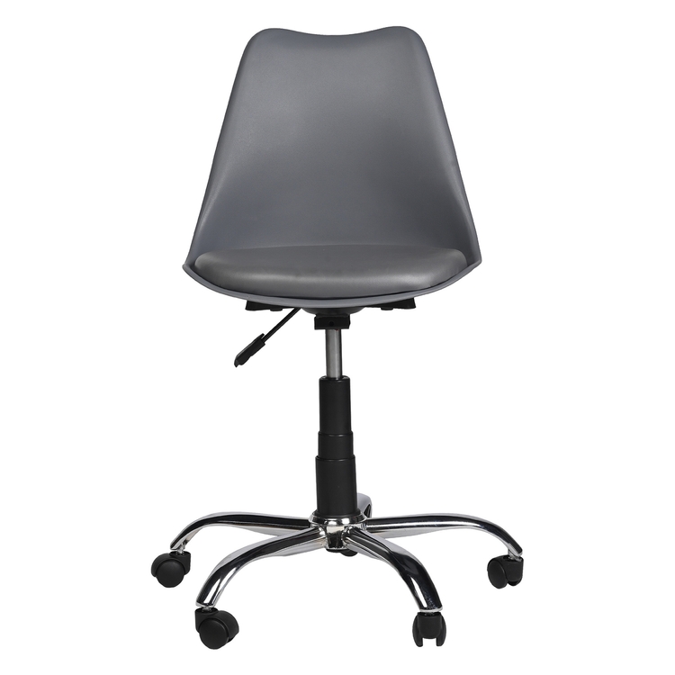 Spark Luxury Medium Back Office Chair In Grey Colour