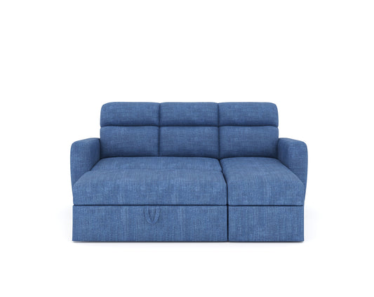 Daina 2 Seater Sectional Sofa cum Bed - RHS - In House -Soft