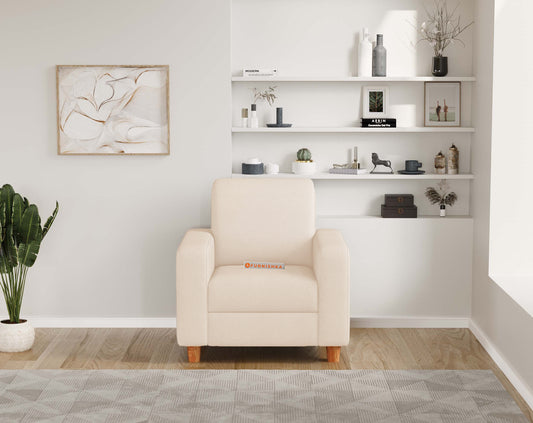 XILO 1 Seater Sofa - Cream