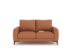 Balvin Leather 2 Seater Sofa