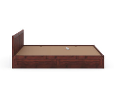 Arya Solid Wood King Bed with Box Storage