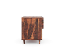 Chevora Upper Drawer Bedside Table In Sheesham - Yoho