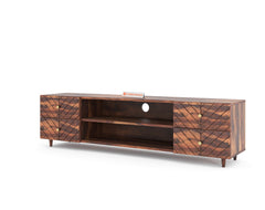 Chevora Palvich Sheesham TV Unit with 4 Drawers