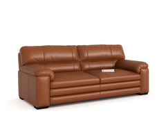 Daniel Leather 3 Seater Sofa