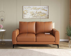 Balvin Leather 2 Seater Sofa