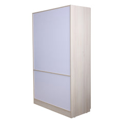 Gilma 3 Door Wardrobe with Mirror - Oak Finish