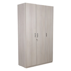 Zeta 3 Door Wardrobe - Ash Finish