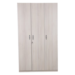 Zeta 3 Door Wardrobe - Ash Finish