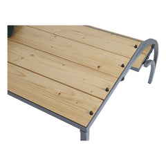 GARDEN FLIP TABLE 3+3 Seater