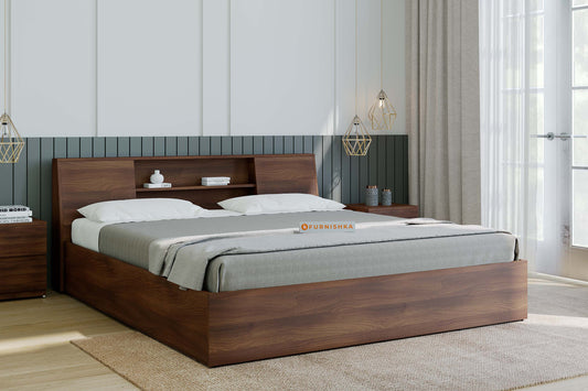 Allen King Bed with Box Storage