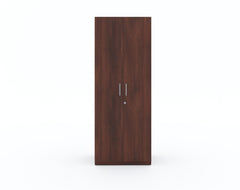 Zeta 2 Door Wardrobe - Walnut Finish