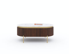 Marcella Fluted Coffee Table