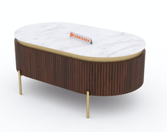 Marcella Fluted Coffee Table