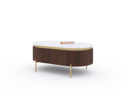 Marcella Fluted Coffee Table