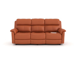 Taurus Leather 3 Seater Recliner