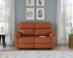 Taurus Leather 2 Seater Recliner