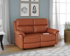 Taurus Leather 2 Seater Recliner