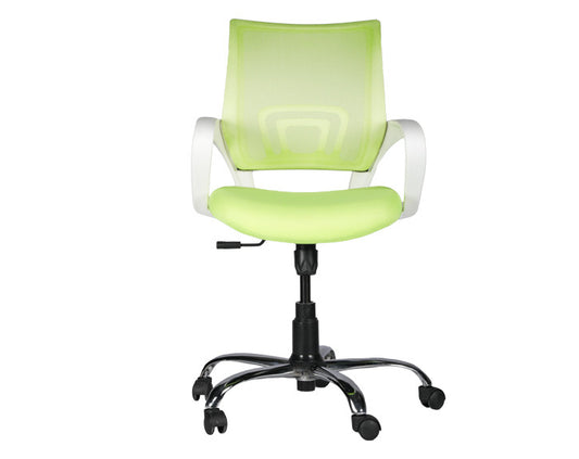 Bryce Ergonomic Mid Back Office Chair - Green Mesh