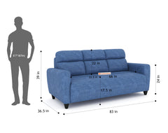 Daina 3+1+1 Seater Sofa Set