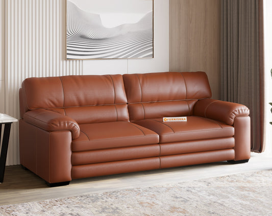 Daniel Leather 3+2 Seater Sofa Set