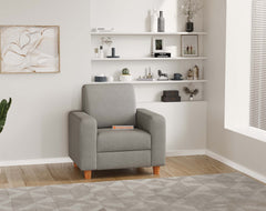 XILO 1 Seater Sofa - Ash