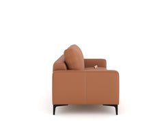 Balvin Leather 3 Seater Sofa