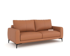 Balvin Leather 3 Seater Sofa