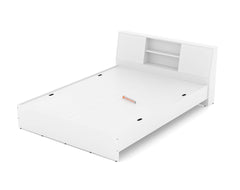 Allen Queen Bed without Storage in White