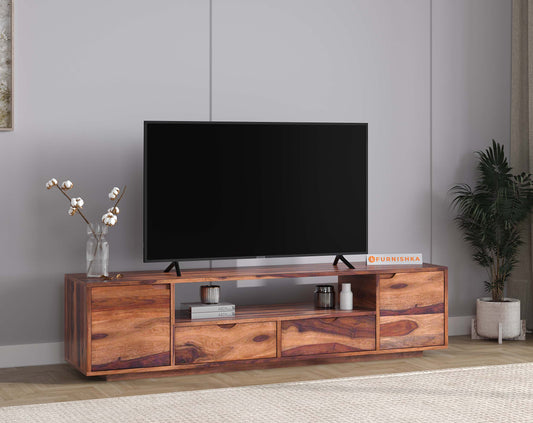 Adora Sheesham Wood TV Entertainment Unit