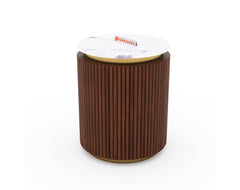 Marcella Fluted Side Table - IM