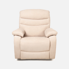 Vivo 1 Seater Cream Rotation Manual Recliner