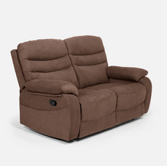 Vivo 2 Seater Oak Manual Recliner