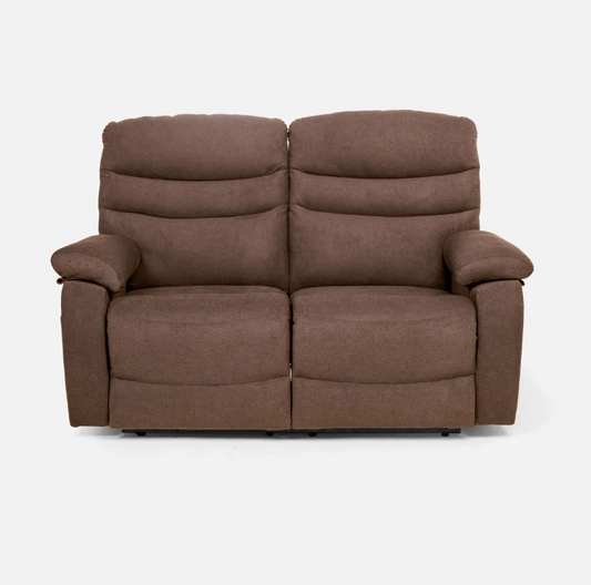 Vivo 2 Seater Oak Manual Recliner