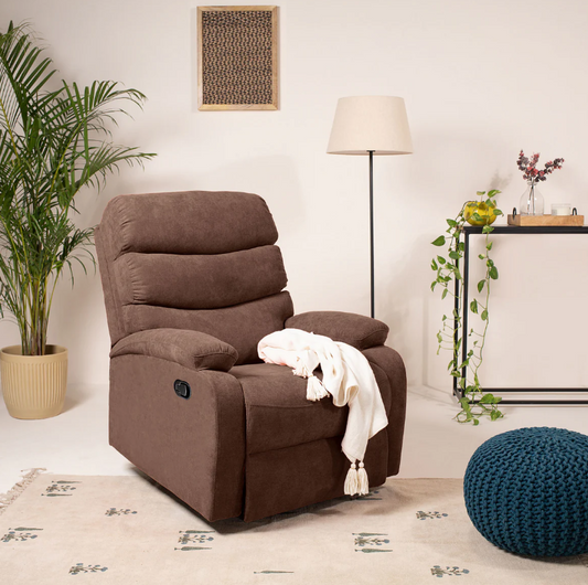 Abiza 1 Seater Oak Rotation Manual Recliner