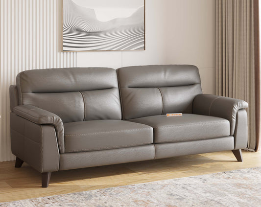 Casto Leather 3 Seater Sofa