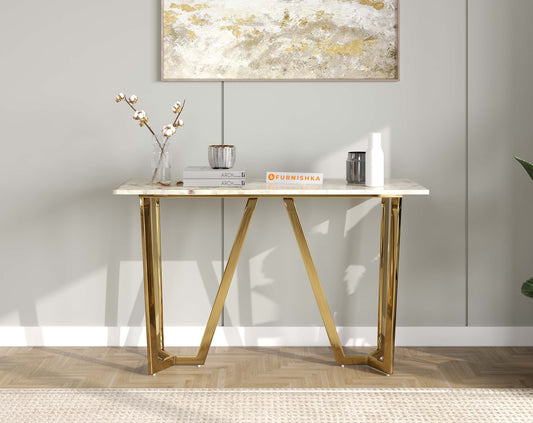 Olzaa Console Table with Australian Onyx Top