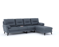 Suntory 3 seater sectional leather Sofa sectional RHS