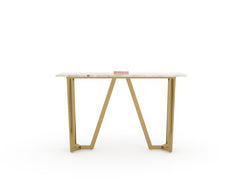 Olzaa Console Table with Australian Onyx Top