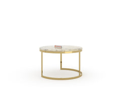 Arcus Nesting Coffee Table with Australian Onyx Top