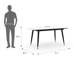 Zahra 6 Seater Dining Table - IM