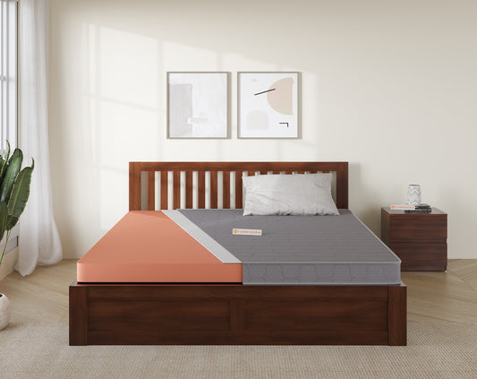 Dura Foam Mattress - (Queen Size / 4 Inch)