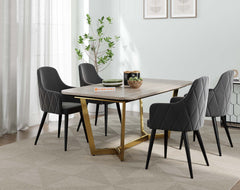 Vegas 6 Seater Dining Table - TM