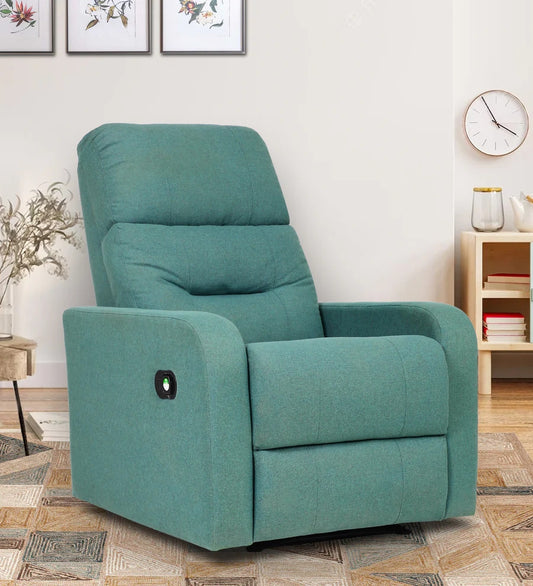 Kairo 1 Seater Manual Recliner - Imperial Green