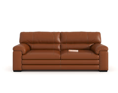 Daniel Leather 3 Seater Sofa