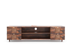 Nova Palvich Sheesham TV Unit with 4 Drawers